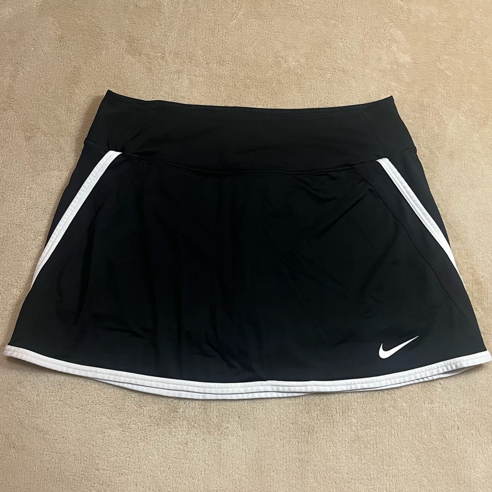 Black Nike skirt